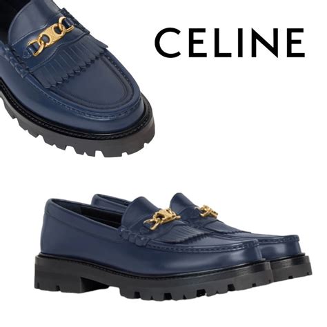 celine leather loafers|celine leather loafer.